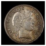 1912 D Barber Liberty Dime 10c