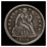 1856 Seated Liberty Dime 10c