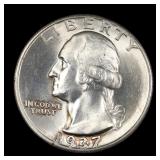 1937 Washington Silver Quarter GORGEOUS