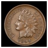 1894 Indian Head Cent Penny