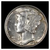 1929 Mercury Silver Dime 10c