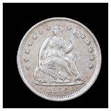 1856 Seated Liberty Half Dime H10c Silver