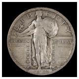 1918 S Standling Liberty Quarter SLQ 25c