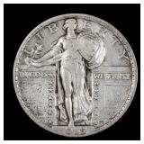 1919 Standling Liberty Quarter SLQ 25c