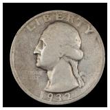 1932 D Washington Silver Quarter THE KEY DATE