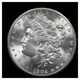 1902 S Morgan Silver Dollar BU+ TOUGH DATE