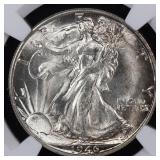 1946 D Walking Liberty Half Dollar NGC MS-64