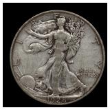 1928 S Walking Liberty Half Dollar VF Better Date