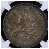 1832 Capped Bust Half Dollar NGC AU-55