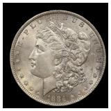 1884 O Morgan Silver Dollar BU
