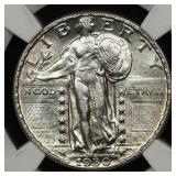 1930 Standing Liberty Quarter NGC AU-58