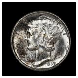 1939 D Mercury Dime FB GEM