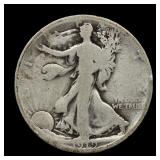 1919 D Walking Liberty Silver Half EARLY DATE