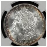 1880 S Morgan Silver Dollar NGC MS-64