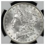 1899 O Morgan Silver Dollar NGC MS-63