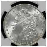 1885 Morgan Silver Dollar NGC MS-62