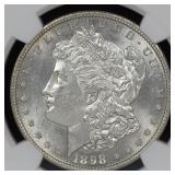 1898 S Morgan Silver Dollar NGC MS-62 RARE