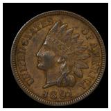 1891 Indian Head Cent Penny Great Type Coin