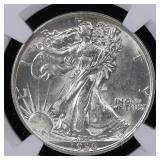 1936 Walking Liberty Half Dollar NGC MS-62