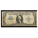 1923 $1 Horse Blanket Silver Certificate Currency