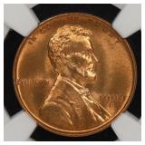 1939 D Lincoln Wheat Cent Penny NGC MS-67 RD