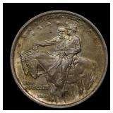 1925 Stone Mountain Commem Silver Half BU