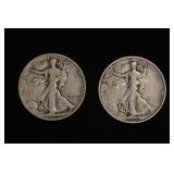 Better Date Walker Lot 1928-S & 1927-S