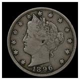 1896 Liberty V Nickel Better Date