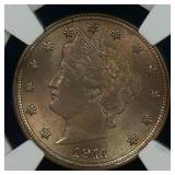 1911 Liberty V-Nickel NGC MS-62
