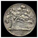 1935 Conneticut Commemorative Silver Half Dollar