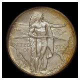 1926 Oregon Trail Commemorative Half Dollar Toned