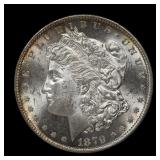 1879 S Morgan Silver Dollar BU+ STUNNER