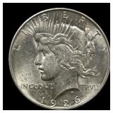 1926 D Peace Dollar Uncirculated Better Date