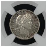 1898 S Barber Silver Dime NGC AU-53 Better Date