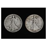 Better Date Walker Lot 1917-P & 1918-P