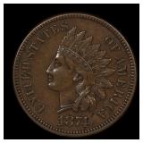 1874 Indian Head Cent Penny Better Date