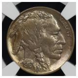 1916 Buffalo Nickel NGC AU-58