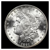 1891 S Morgan Silver Dollar BU+ Better Date