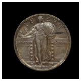 1923 Standing Liberty Quarter NGC MS 62 TONED