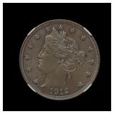1912 D Liberty V Nickel NGC UNC Details KEY DATE