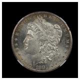 1881 CC Morgan Silver Dollar NGC MS 63 BETTER DATE
