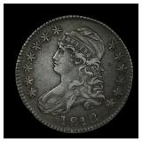 1812 Capped Bust Half Dollar XF+ WOW BIG COIN!