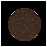 1871 Indian Head Cent XF MINT ERROR 200ï¿½ Rotation