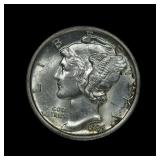 1926 Mercury Silver Dime 10c AU/BU