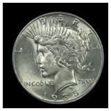 1935 Peace Dollar UNC Details SEMI KEY DATE