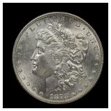 1878 S Morgan Silver Dollar BU FIRST YEAR