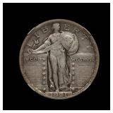 1921 Standing Liberty Quarter NGC XF 40 SEMI KEY