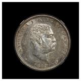 1883 Hawaii Quarter 25c UNC Details FROSTY RARE!