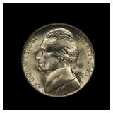1943 S Jefferson Silver War Nickel PCGS MS 65 FS