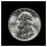 1935 D Washington Quarter NGC AU 58 UNDERGRADED